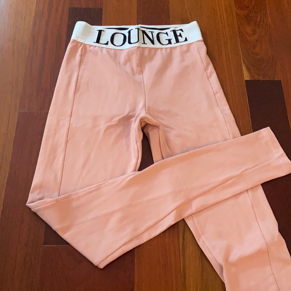 Loungewear pink leggings